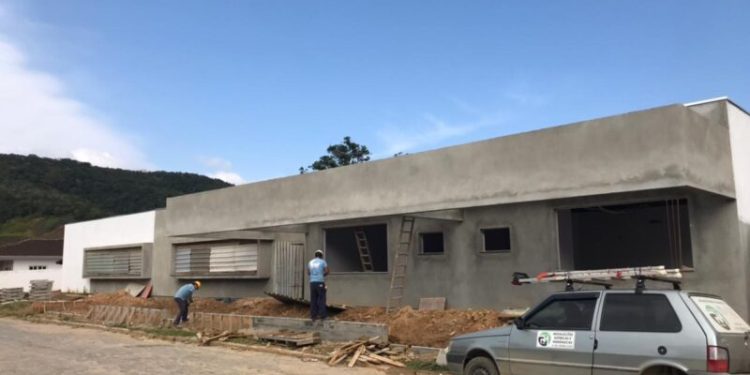 Nova Trento segue construção do Centro Municipal de Educação Infantil Padre Rossi
