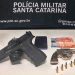 Suspeitos de roubo em Piçarras são presos em ação da Polícia Militar