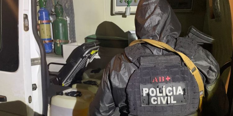 Polícia Civil monitora e prende homem por furto de combustível de prefeitura