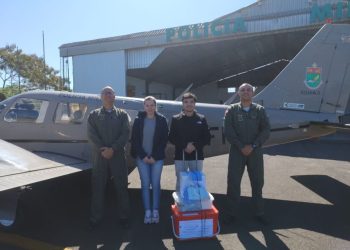 Voo pela vida Águia 05 prestou apoio à transporte de órgãos