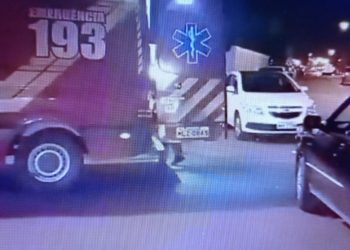 Criança fica ferida em acidente no Centro de São João Batista