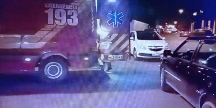 Criança fica ferida em acidente no Centro de São João Batista