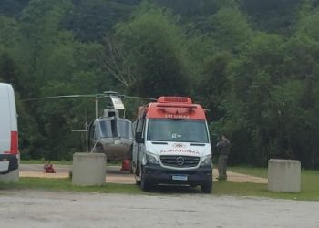 Menina de 12 anos tem ferimentos graves após cair de tirolesa em Nova Trento