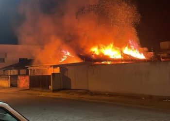 Homem foi preso após incêndio criminoso em Tijucas