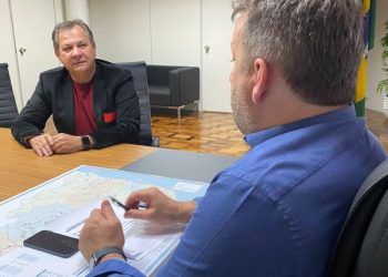 Prefeito batistense se reúne com secretário de Estado de Infraestrutura