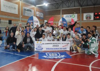 Ribanceira do Sul conquista o título do Campeonato Municipal de Futsal 2023