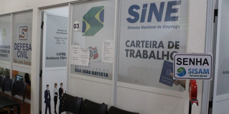 Sine de São João Batista atualiza vagas de emprego em aberto