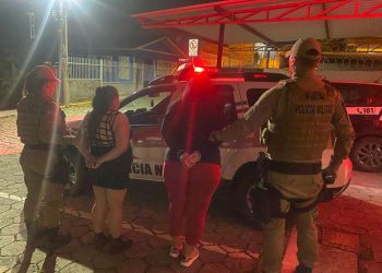 Polícia Militar de São João Batista prende mulher trazendo cocaína de Biguaçu para ser distribuída na região