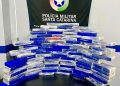 Polícia Militar apreende 103,5 quilos de cocaína e um veículo