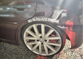Carros rebaixados irregularmente são flagrados na BR-101