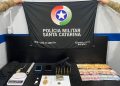 Polícia Militar prende casal por tráfico de drogas e porte ilegal de arma de fogo