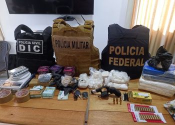 Operação em conjunto combate crime de tráfico de drogas na região oeste de Santa Catarina
