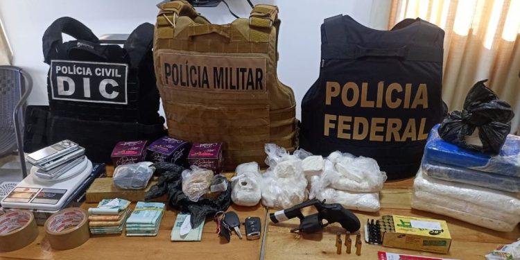 Operação em conjunto combate crime de tráfico de drogas na região oeste de Santa Catarina