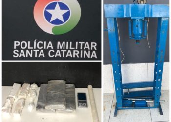 PM prende um homem de 32 anos por tráfico de drogas em Itajaí