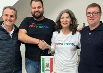 Prefeito de Nova Trento se reúne com Cônsul Geral da Itália