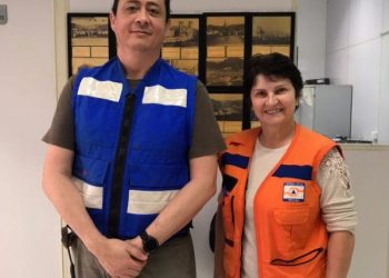 Geólogo da Defesa Civil de Santa Catarina visita Nova Trento