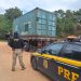 PRF recupera em Barra Velha caminhão furtado minutos antes na BR-101