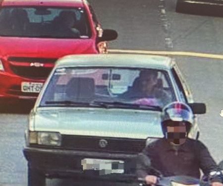 Veiculo furtado em frente ao posto de saúde do Jardim São Paulo localizado na SC 108