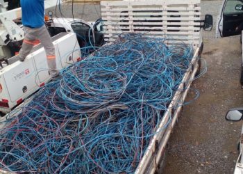 Operação em conjunto de fiscalização de ligações irregulares de energia em Itapema