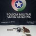 Polícia Militar Prende Homem de 26 Anos por Posse de arma de fogo