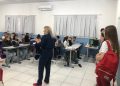Alunas de escola em Nova Trento desenvolvem projeto sobre educação emocional