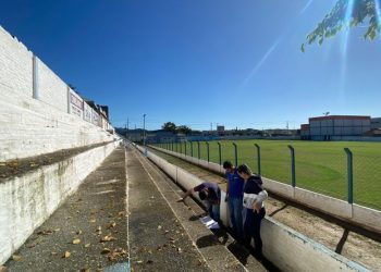 CME anuncia o início da reconstrução da cobertura metálica da arquibancada do Estádio Municipal Galeão