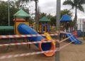 Prefeitura de São João Batista interdita parte do Parquinho da Praça Capitão Amorim