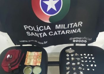 Após denúncias adolescente de 13 anos é apreendido com drogas em Tijucas