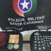 Após denúncias adolescente de 13 anos é apreendido com drogas em Tijucas