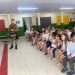Policia Militar de São João Batista faz palestras sobre segurança publica em escola