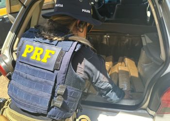 PRF intercepta comboio que transportava 120 quilos de maconha