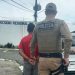 Policia Militar de São João Batista cumpre MP prende homem em empresa de calçado