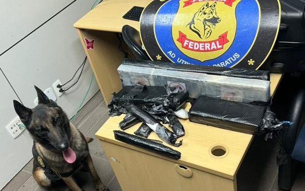 Polícia Federal apreende 9 quilos de cocaína com passageiro que embarcaria para a Europa