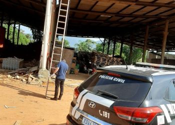 Polícia Civil recupera escada furtada no município de Canelinha