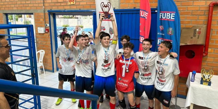 Fundação divulga os campeões da 3ª Copa Fube de Futsal de Base