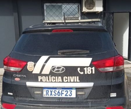 Polícia civil cumpre mandado de prisão em Tijucas