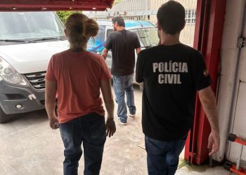 POLÍCIA CIVIL CUMPRE MANDADO  E PRENDE CONDENADA POR TRÁFICO DE DROGAS