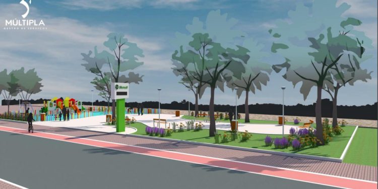 Sicredi apresenta projeto de revitalização para praça pública em Tijucas