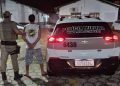 Policia Militar de Tijucas faz abordagem e cumpre mandado de prisão