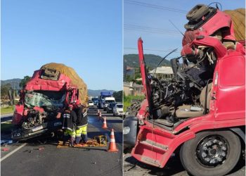 Homem morreu em um grave acidente na BR 101 em Palhoça