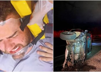 Cantor Zé Neto sofre acidente