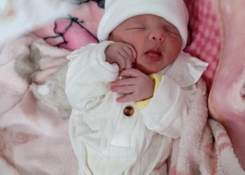 Alana é a primeira bebê de 2024 a nascer em São João Batista