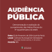 Audiência pública para prestação de contas do 3º quadrimestre de 2023 será no dia 22 de fevereiro