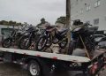 DFRV/DEIC em operação conjunta com núcleo de inteligência de São José estoura desmanche de motocicletas na Grande Florianópolis