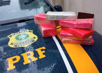 PRF localiza quase 10 quilos de cocaína durante abordagem em Itapema