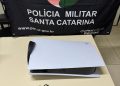 Policia Militar de São João Batista recupera Playstation 5 furtado de residência no Centro