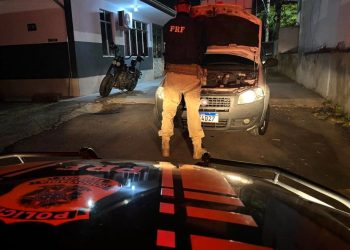 Picape furtada em Curitiba e que circulava clonada é recuperada na BR-101 em Itajaí