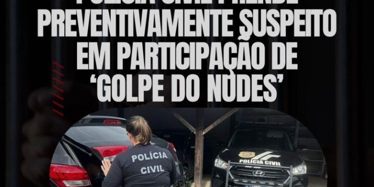 Polícia Civil prende preventivamente suspeito de participação em golpe do “nudes”