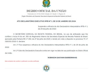 Governo revoga isenção fiscal concedida a líderes religiosos