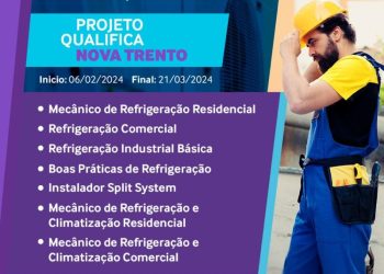 Secretaria de Assistência Social abre inscrições para curso de refrigeração em Nova Trento